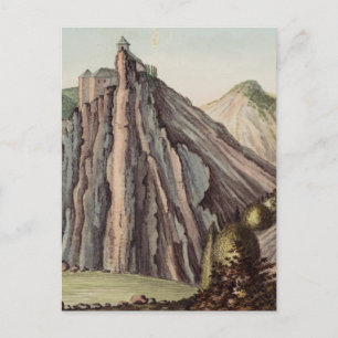Schloss Orava von der Nordseite in der Slowakei Postkarte