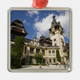 Schloss Peles aus dem 18. Jahrhundert, Sinaia, Rum Ornament Aus Metall