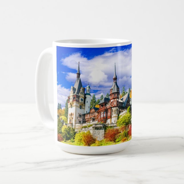 Schloss Peles Kaffeetasse (Vorderseite Links)