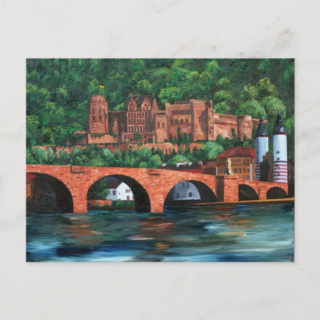 Schloss Postkarte (Vorderseite)