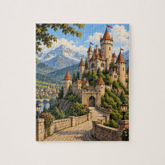 Schloss-Puzzle Puzzle