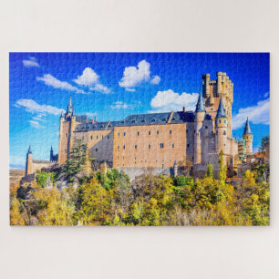 Schloss Puzzle Segovia in Spanien
