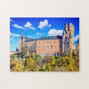 Schloss Puzzle Segovia in Spanien