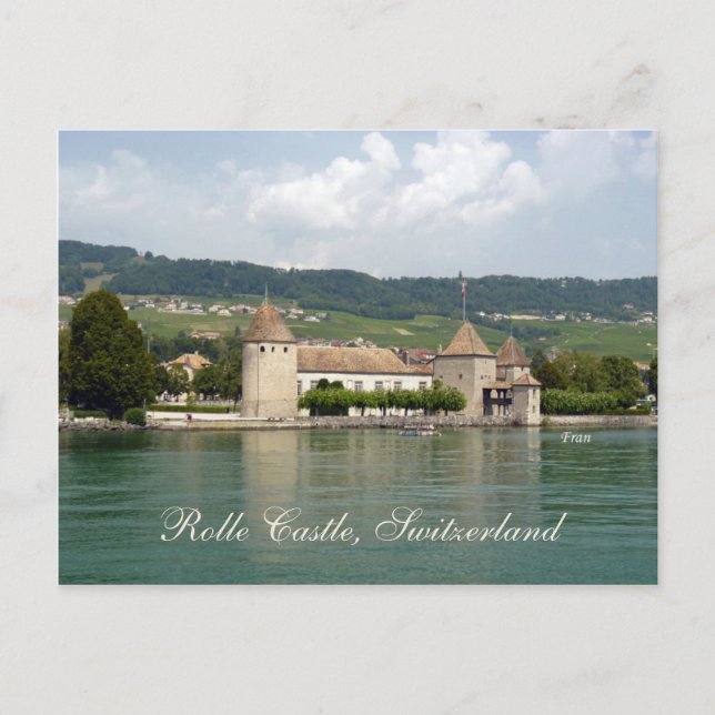 Schloss Rolle Postkarte (Vorderseite)