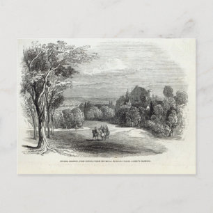 Schloss Rosenau, in der Nähe von Coburg Postkarte