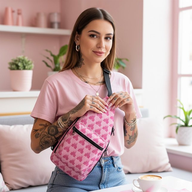 Schloss-Rucksacktasche Crossbody Bag (Von Creator hochgeladen)