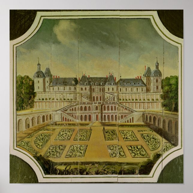 Schloss Saint-Germain-en-Laye Poster (Vorne)