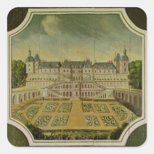 Schloss Saint-Germain-en-Laye Quadratischer Aufkleber