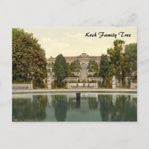 Schloss Sanssouci, Potsdam, Berlin, Deutschland Postkarte
