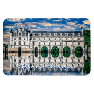 Schloss (Schloss) de Chenonceau. Frankreich. Magnet