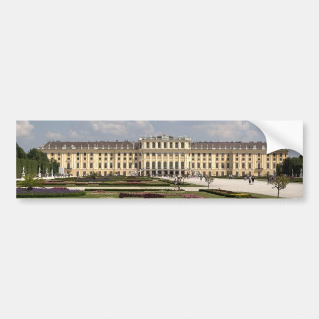 Schloss Schönbrunn Autoaufkleber (Vorne)