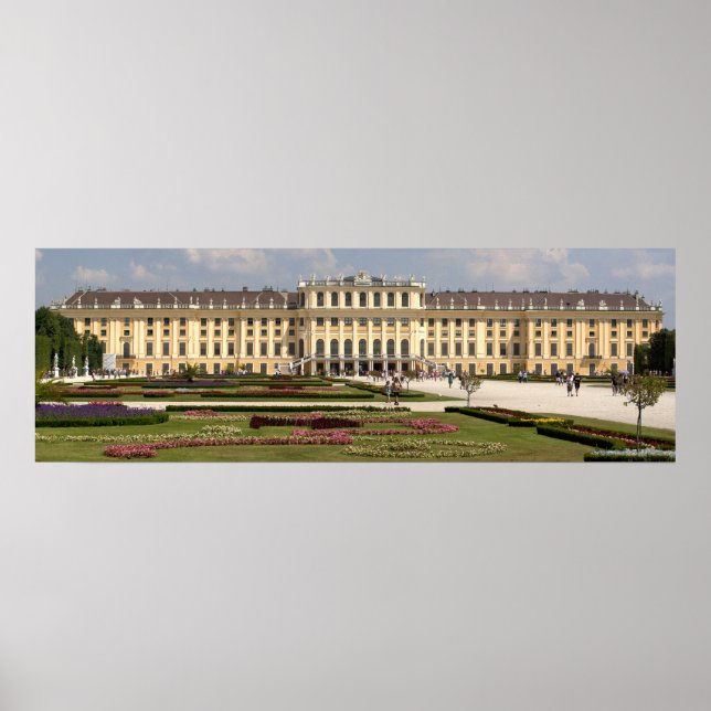 Schloss Schönbrunn Poster (Vorne)