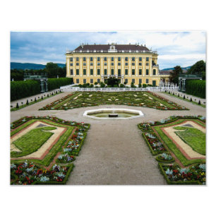Schloss Schonbrunn, Wien - Foto Print
