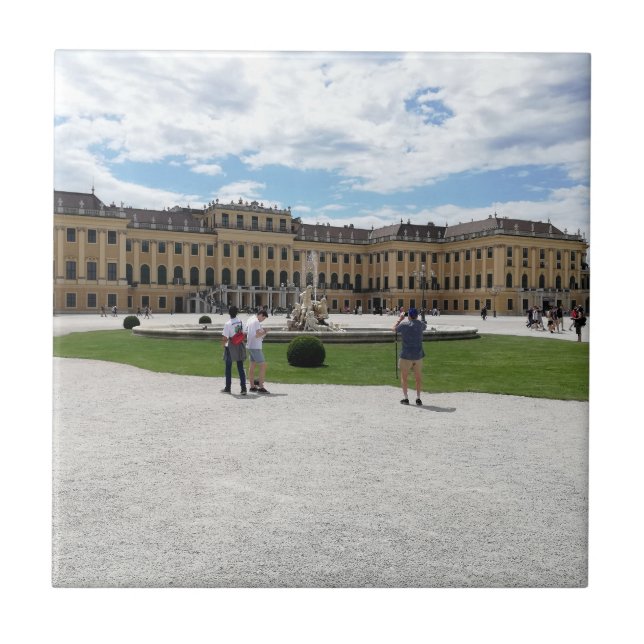 Schloss Schönbrunn Wien, Österreich Fliese (Vorderseite)