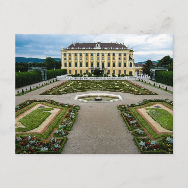 Schloss Schonbrunn, Wien - Postkarte (Vorderseite)