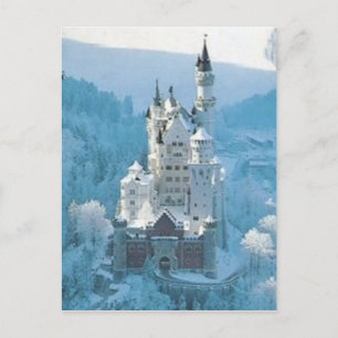 Schloss Schönheit Postkarte