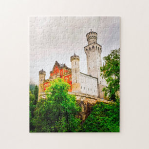 Schloss Schwangau Deutschland. Puzzle