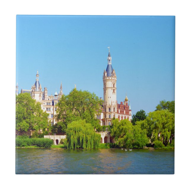 Schloss Schwerin, Deutschland Fliese (Vorderseite)