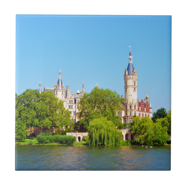 Schloss Schwerin, Deutschland Fliese (Vorderseite)
