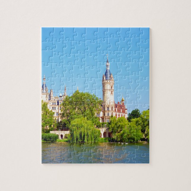 Schloss Schwerin, Deutschland Puzzle (Vertikal)