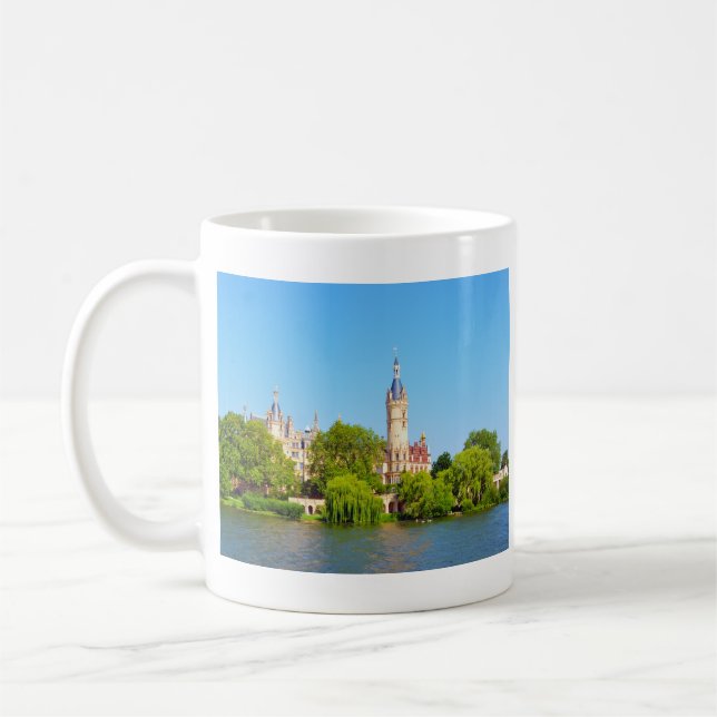 Schloss Schwerin, Deutschland Tasse (Links)
