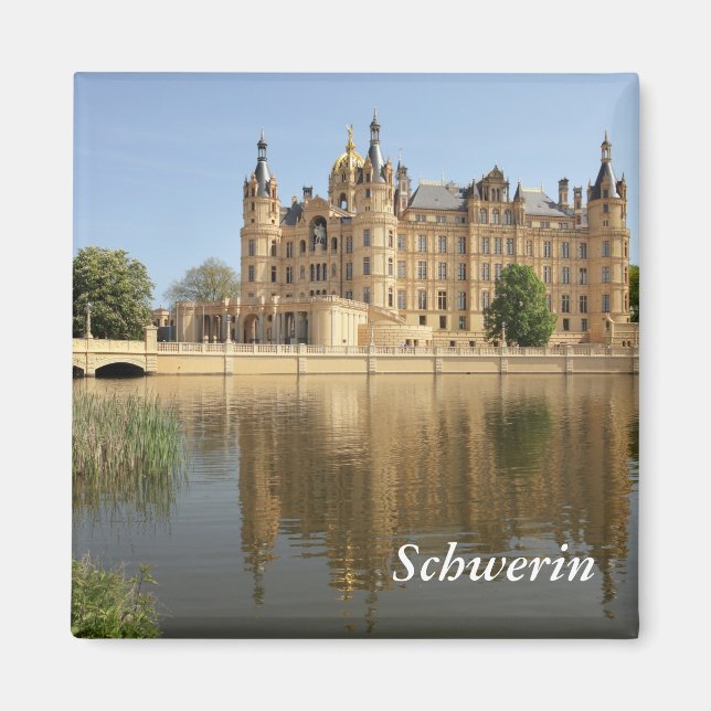 Schloss Schwerin Magnet (Vorne)