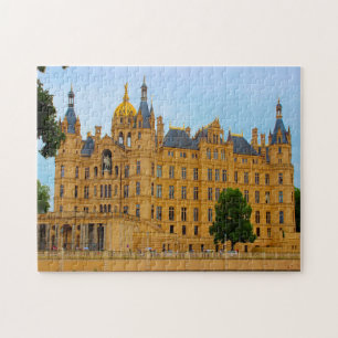Schloss Schwerin Mecklenburg. Puzzle