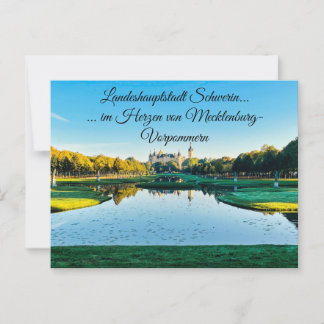Schloss Schwerin Postkarte