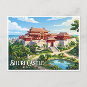 Schloss Shuri Naha Japan Postkarte
