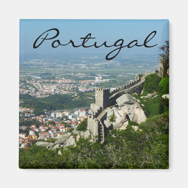 Schloss Sintra des Moors Magnet (Vorne)