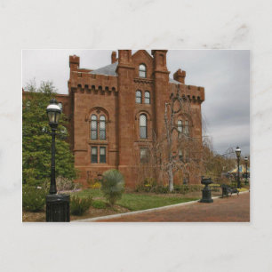Schloss Smithsonian Postkarte
