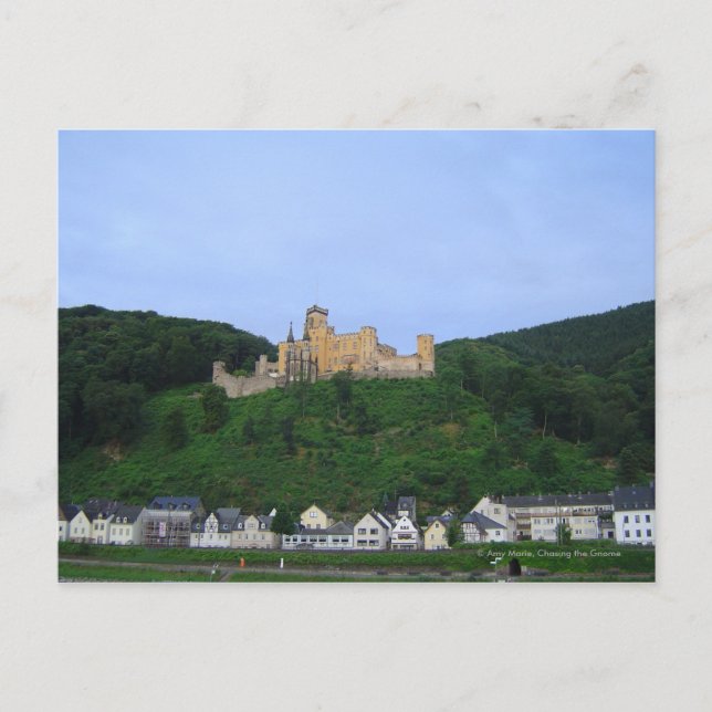 Schloss Stolzenfels Postkarte (Vorderseite)