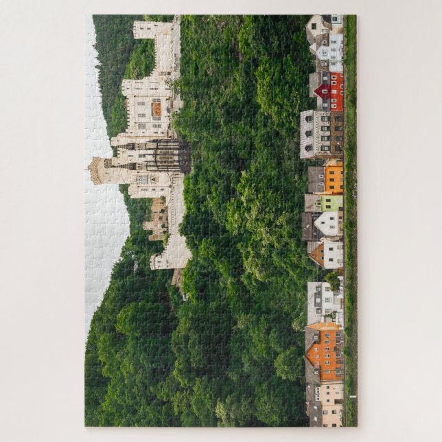 Schloss Stolzenfels Weltkulturebe. Puzzle (Vertikal)