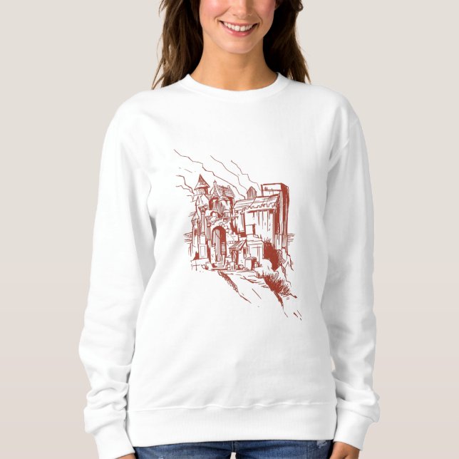 Schloss Sweatshirt (Vorderseite)