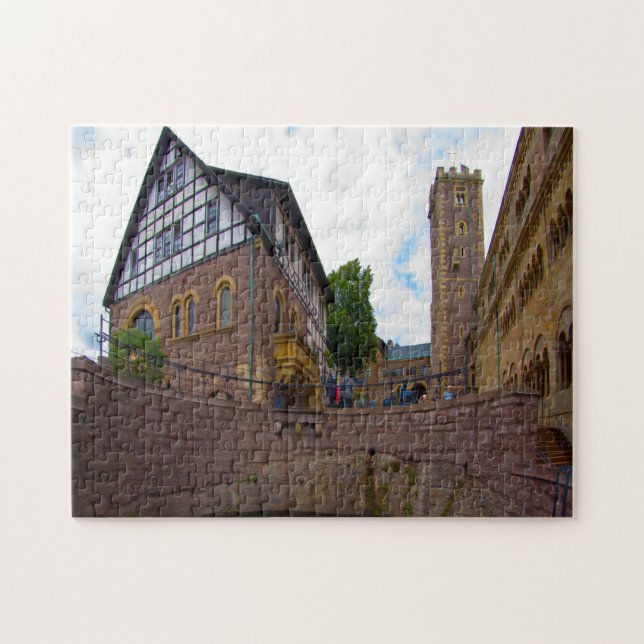 Schloss Thüringen Deutschland. Puzzle (Horizontal)