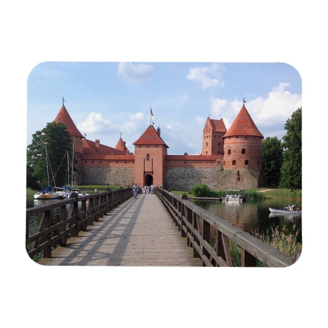 Schloss Trakai - LITAUEN — Magnet (Horizontal)