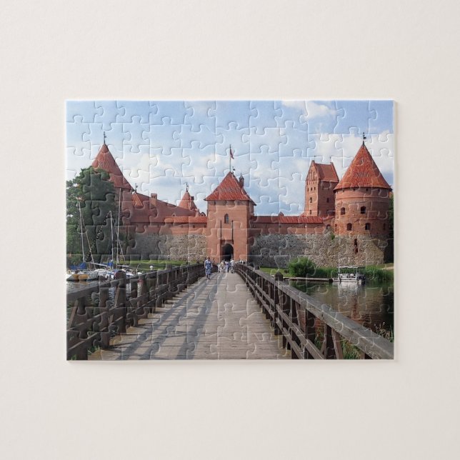 Schloss Trakai - Litauen — Puzzle (Horizontal)