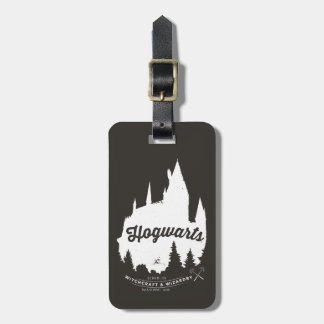 Schloss-Typografie Harry Potters | HOGWARTS™ Gepäckanhänger