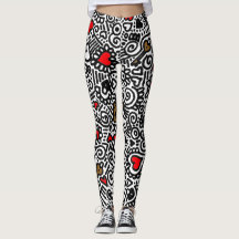 Schloss Und Schlüssel Leggings