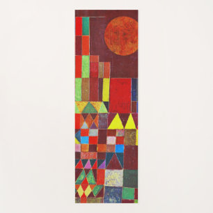 Schloss und Sonne, Paul Klee Yogamatte