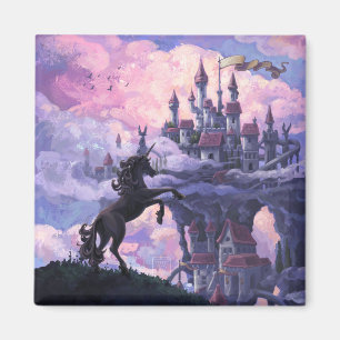 Schloss Unicorn Magnet