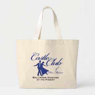 Schloss-Verein der Des- MoinesTaschen-Tasche Jumbo Stoffbeutel