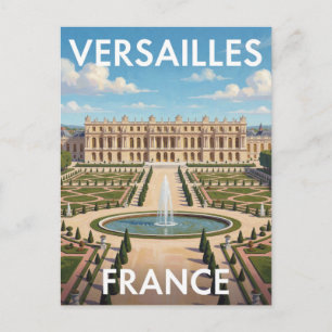 Schloss Versailles Frankreich Historischer Palastg Postkarte