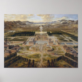 Schloss Versailles – Pierre Patel – 1668 Poster