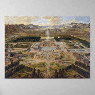 Schloss Versailles – Pierre Patel – 1668 Poster