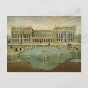 Schloss Versailles vom Garten Postkarte