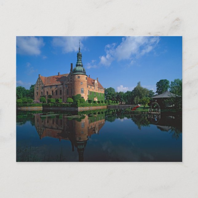 Schloss Vittskovle, Skane, Schweden Postkarte (Vorderseite)