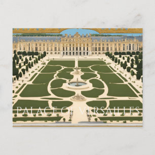 Schloss von Versailles (22) Feiertagspostkarte