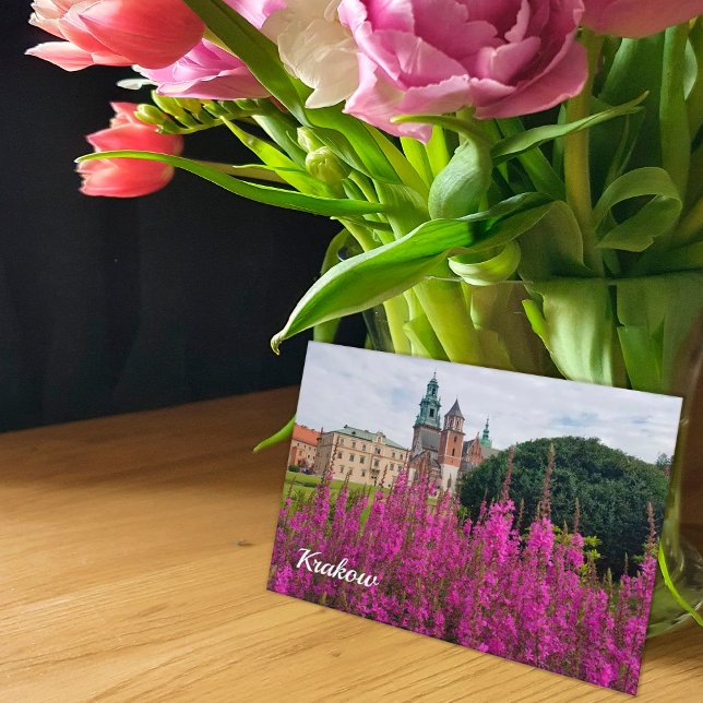 Schloss Wawel, Kathedrale, Europa, Polen, Krakau Postkarte (Von Creator hochgeladen)