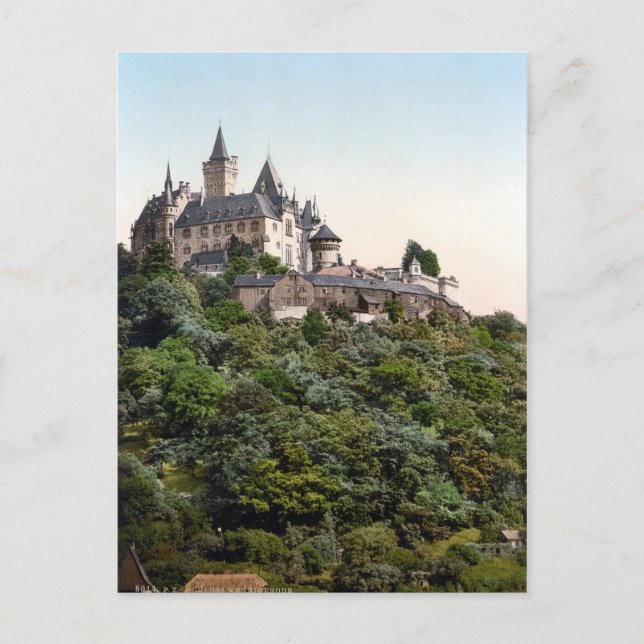Schloss Wernigerode Postkarte (Vorderseite)